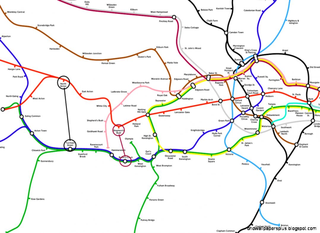Tube Map Visuality Tube Map Visuality