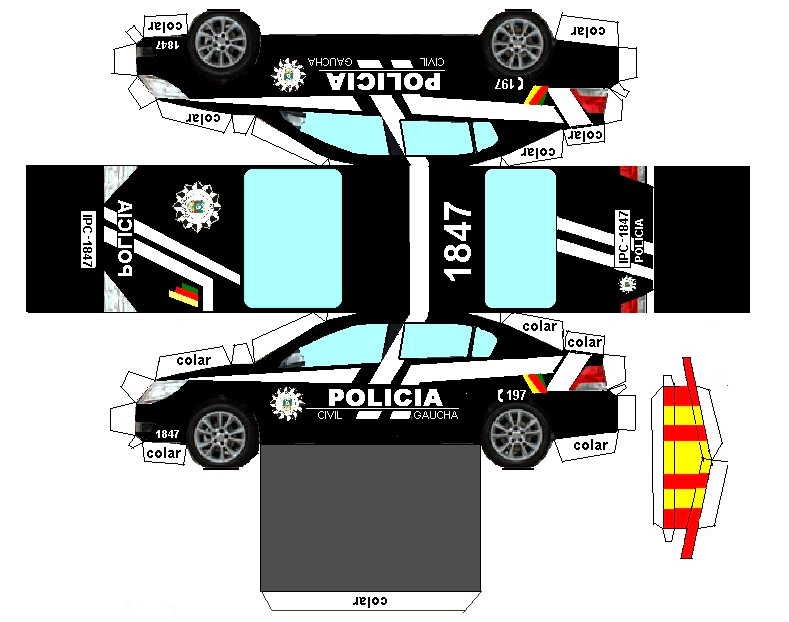 Race Car Paper Model Race Car Paper Model