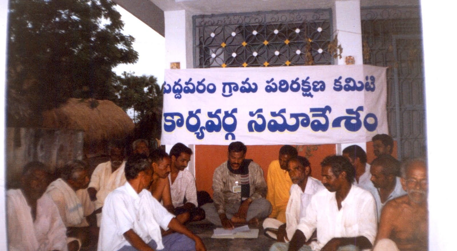 Madivada meets villagers