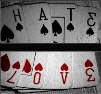 Del amor al odio... un paso.