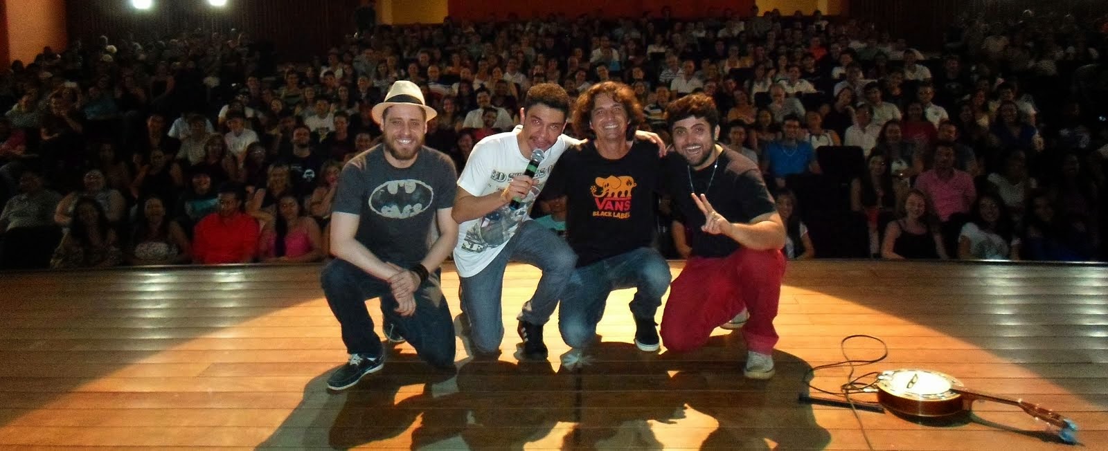Com Igor Guimarães, Rafael Marinho e Arthur Santana