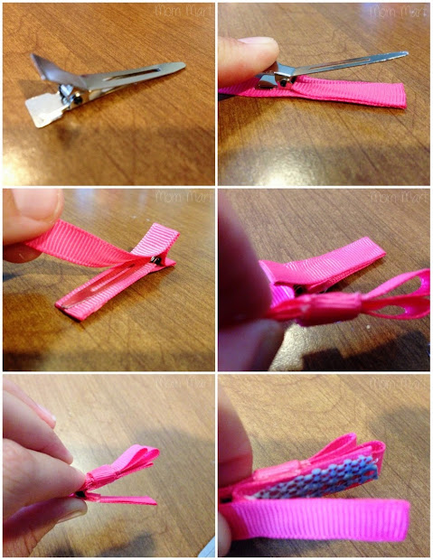 mom mart diy baby hair clips