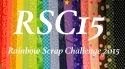 Rainbow Scrap Challenge