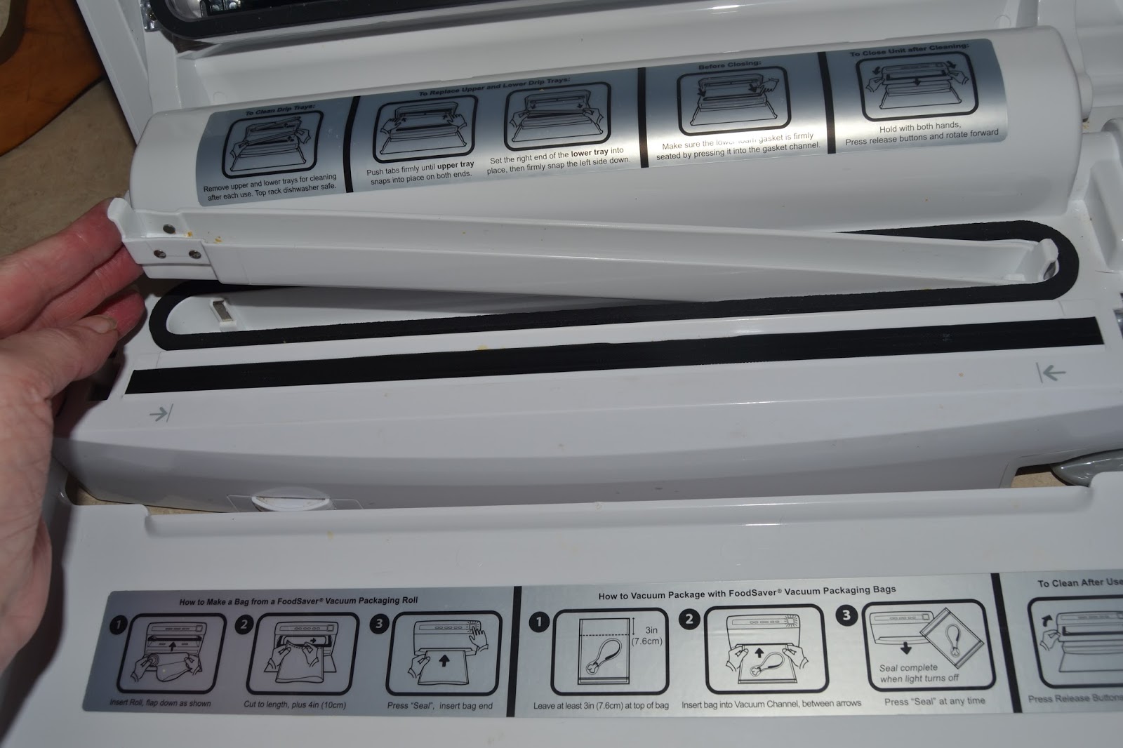 How To Clean Foodsaver V3460 at Franklin Killian blog