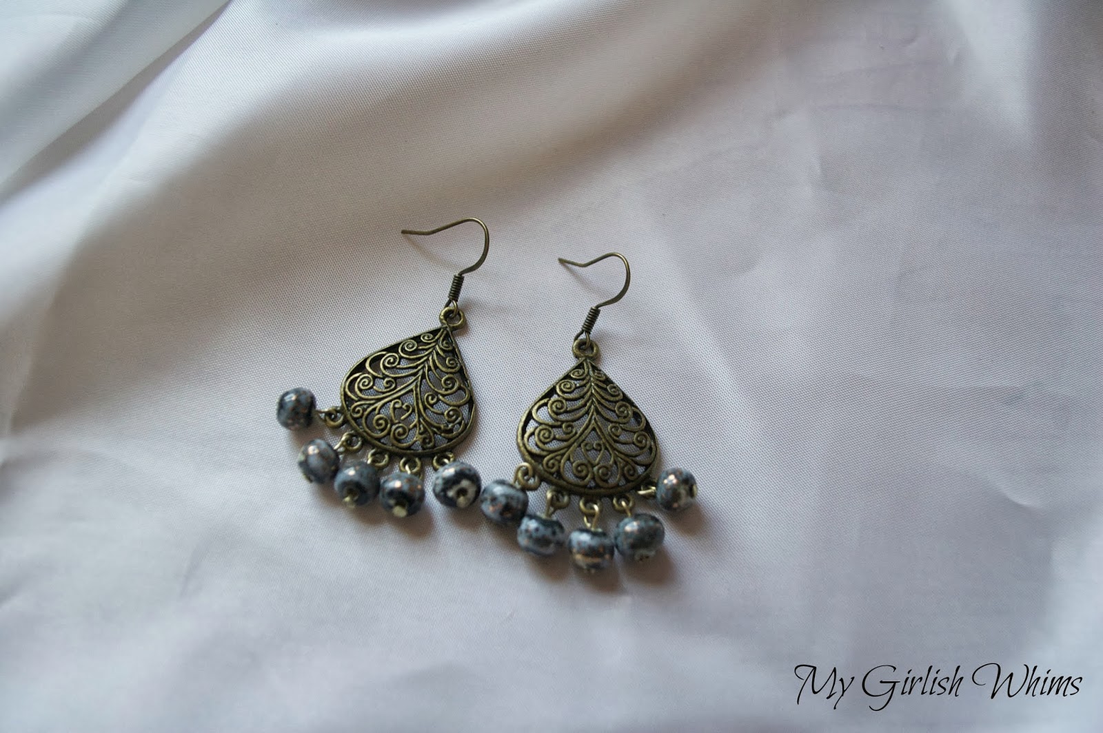 DIY Easy Chandelier Earrings My Girlish Whims