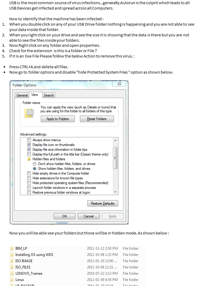 Virtual Engineer Unhide Hidden Folders Virus Infection
