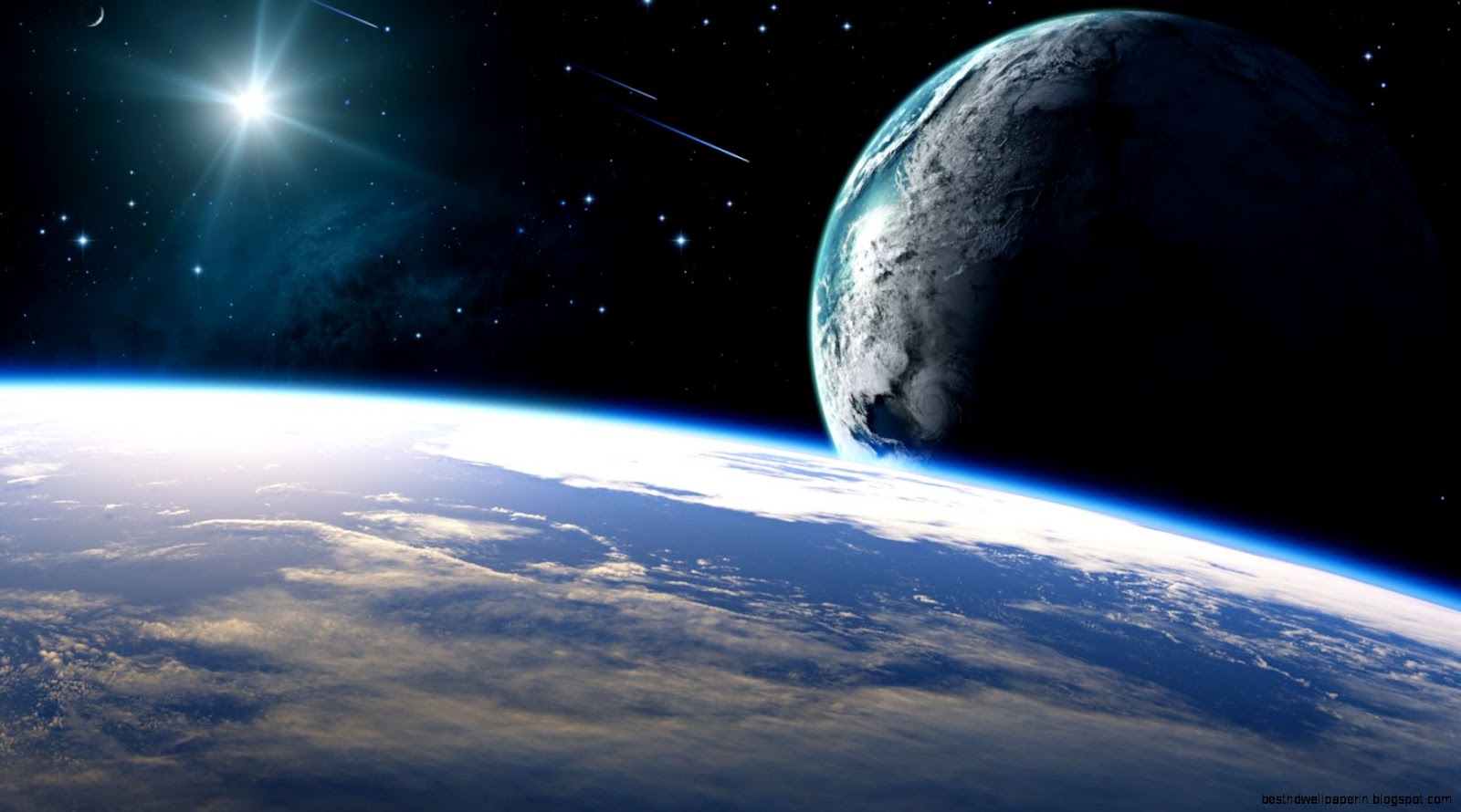 Planet Earth From Outer Space Planet Earth From Outer Space