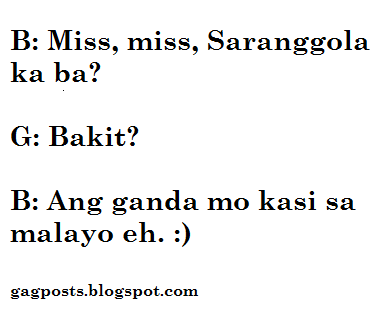 Gagposts Pinoy Jokes And Pick Up Lines