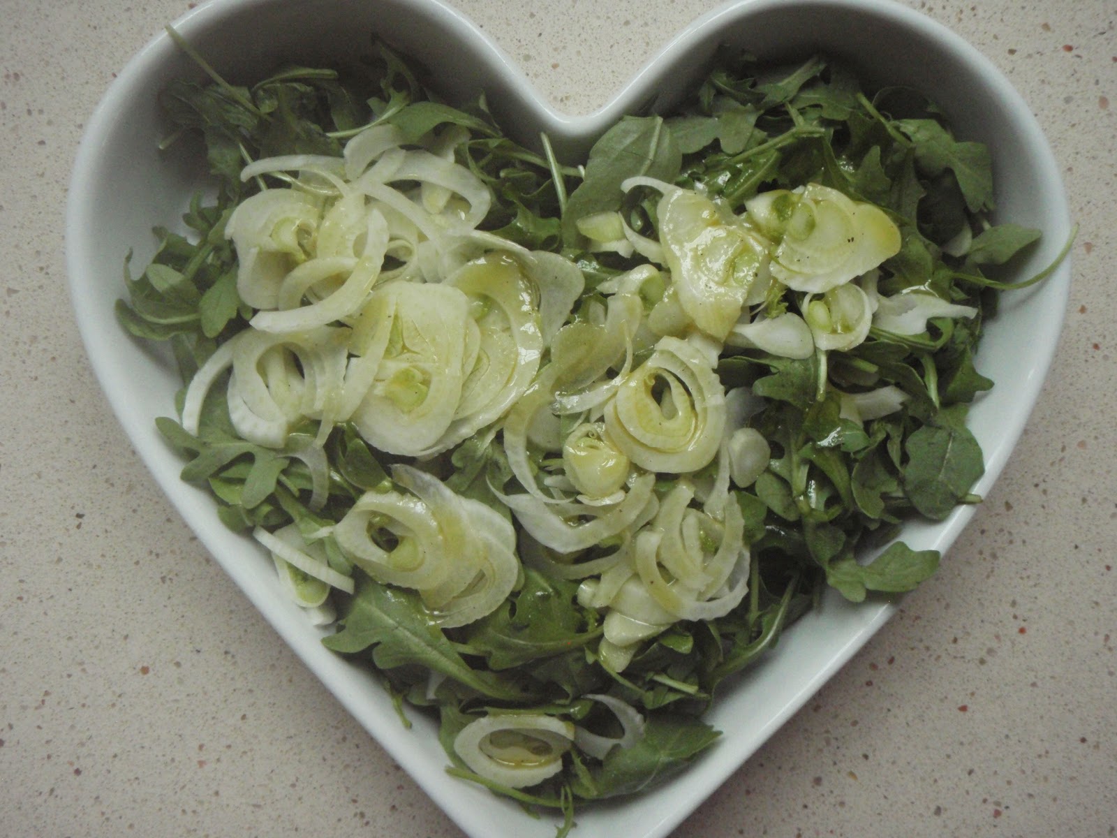 Cook with Claire Arugula & Fennel Salad with Lemon Vinaigrette