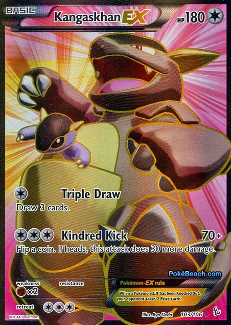 Check out this Kangaskhan ex! : r/pokemoncards