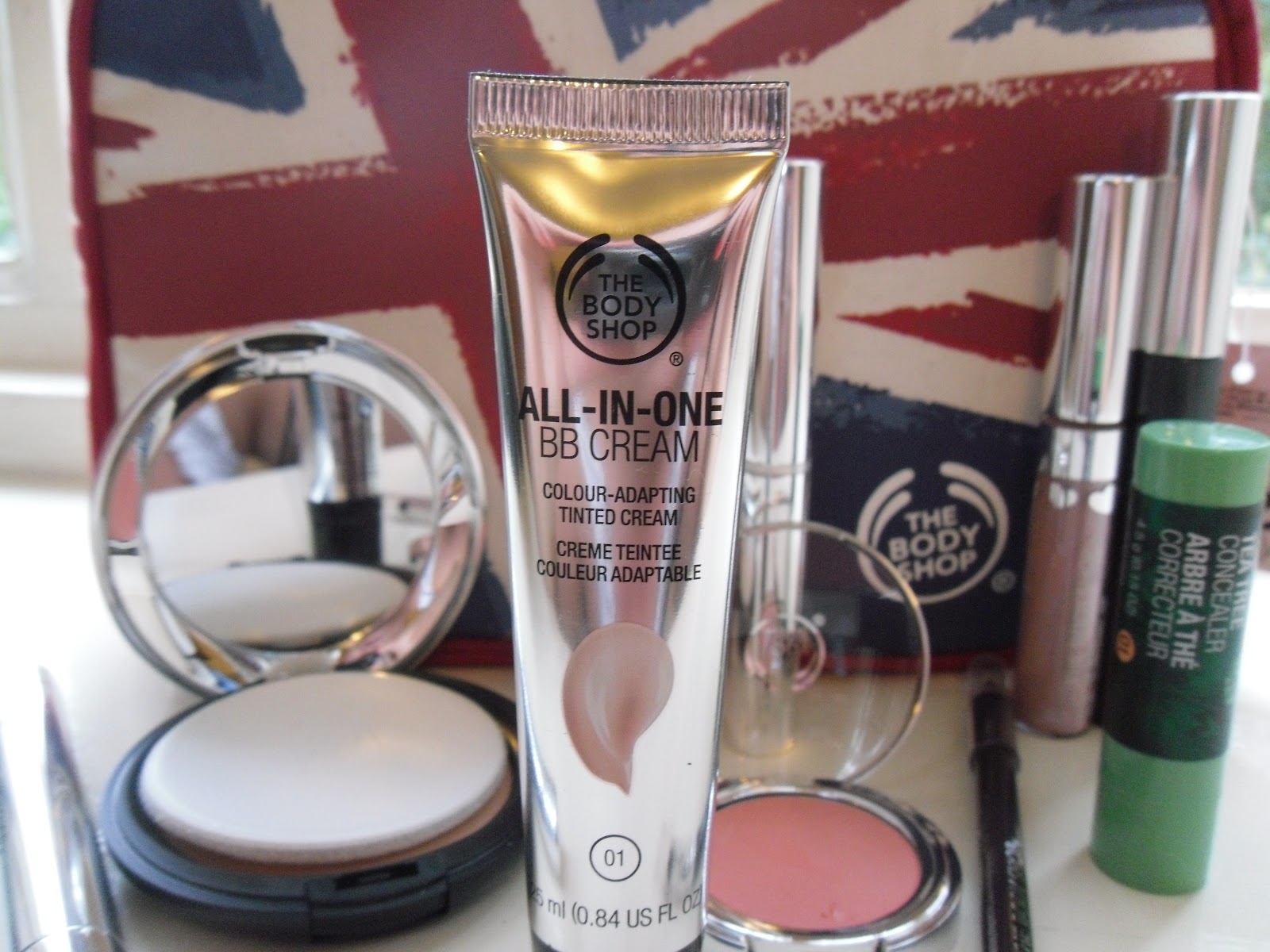 Cornish Beauty cosmetics from the body shop.