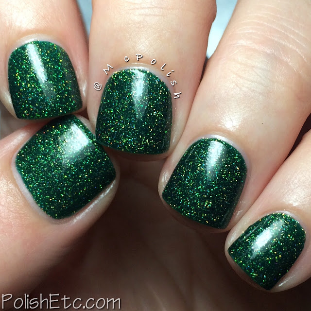 Nine Zero Lacquer - Holiday 2015 Collection - McPolish - Cat in the Christmas Tree