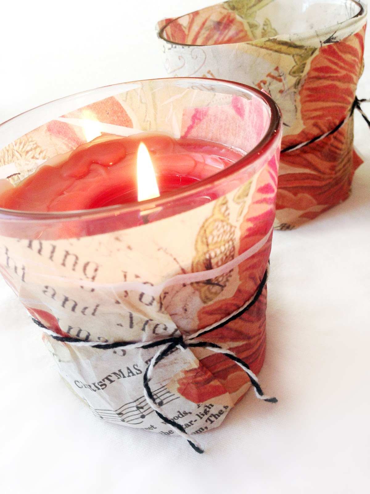 design miser Day 10 Vintage Candle Wrapper