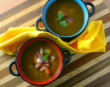 Bronze Gaspacho with Mint and Basil