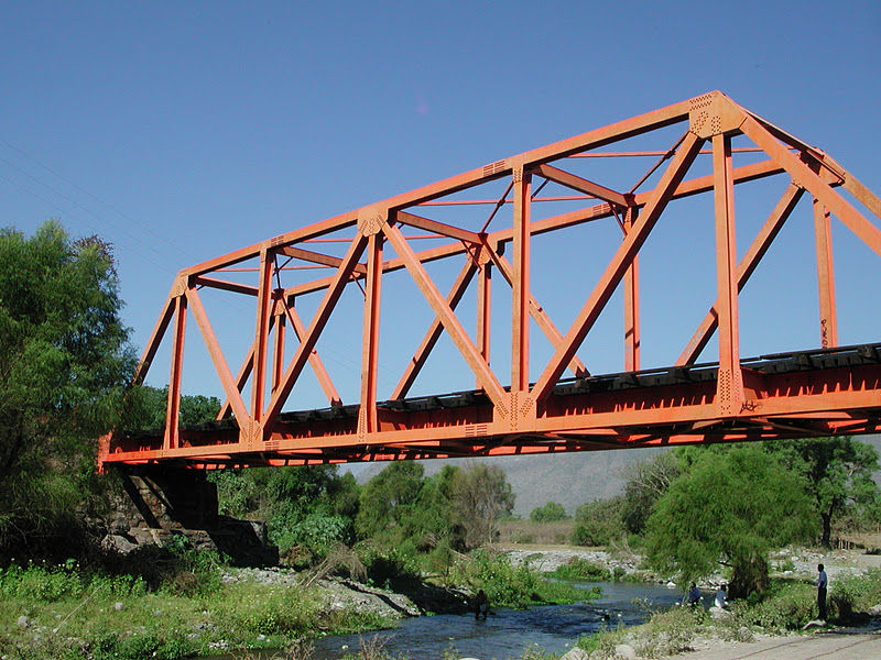 Bridge of the Week Mexico's Bridges Puente Rojo del Ferrocarril (1)