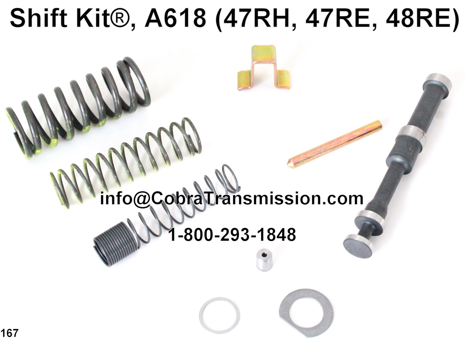 Cobra Transmission Parts 18002931848 A618, 47RH, 47RE, 48RE