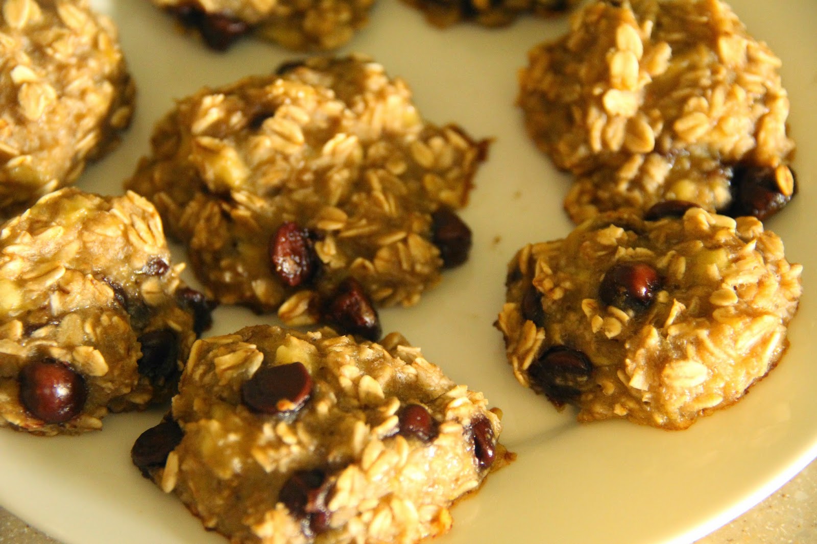 Gallant Lady 3 Ingredient Banana Chocolate Chip Cookies