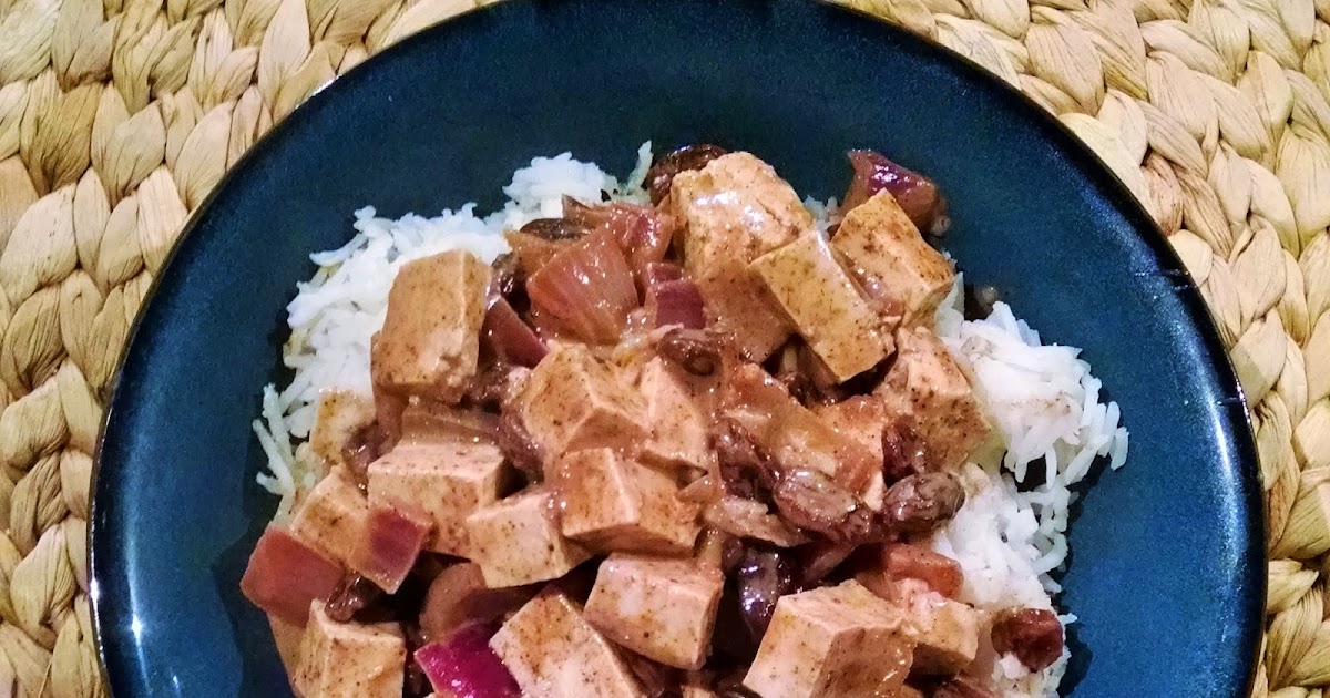 Recipe Tamil Tofu with Raisins