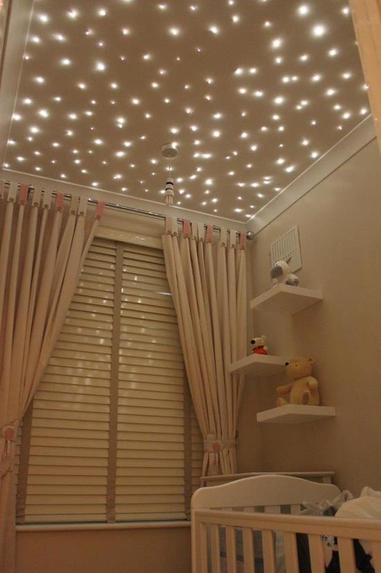 Fibra ?tica e ou led quarto de beb? lindo efeito Painel Com Led Para Quarto De Bebe ~ Fibra ?tica e ou led quarto de beb? lindo efeito
