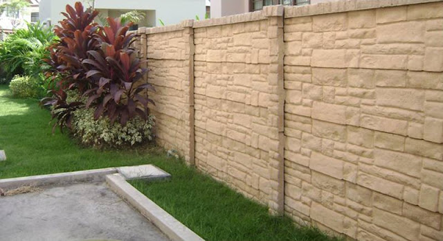 รั้วคอนกรีต รั้วสำเร็จรูป เอสซีจี รุ่น Casa SCG ดูอบอุ่นเป็นธรรมชาติ ติดตั้งง่าย แต่งสวน รั้วบ้าน