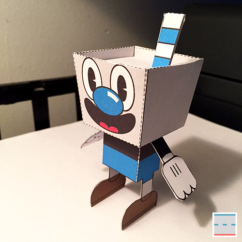 Paper Foldables™ Blog Cuphead Studio MDHR