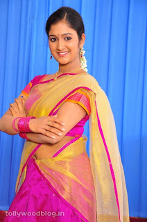 Actress Chiry Photos in Half Saree