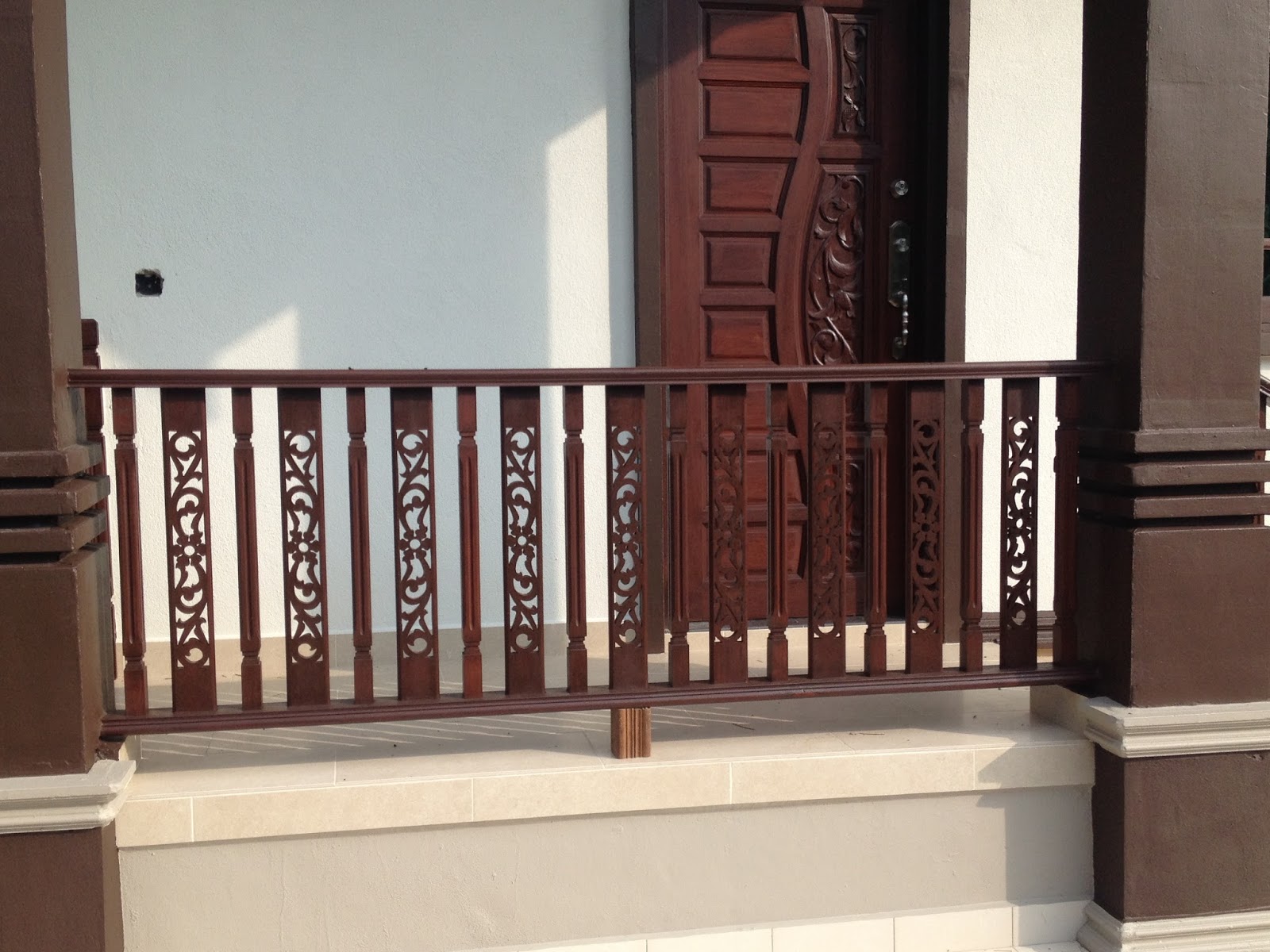 KAYU UKIRAN TERENGGANU PAGAR KAYU SERAYA ATAU CENGAL