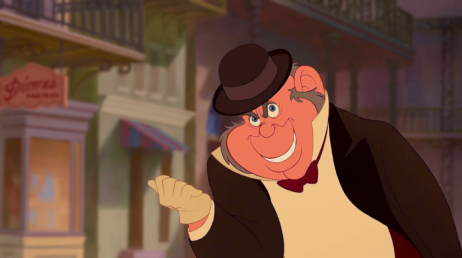 A Look at Disney Villains Profile Dr. Facilier Manic Expression