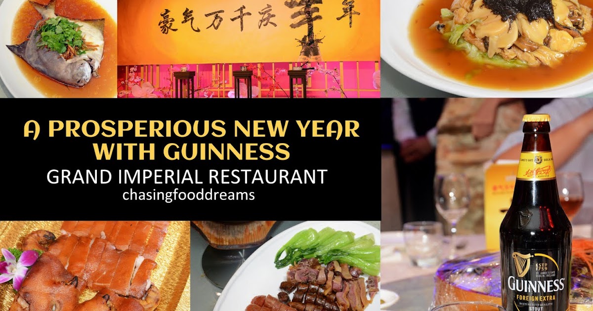traditional chinese new year banquet menu