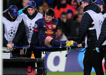 La lesión de Messi tiene ‘paralizado’ a Barcelona