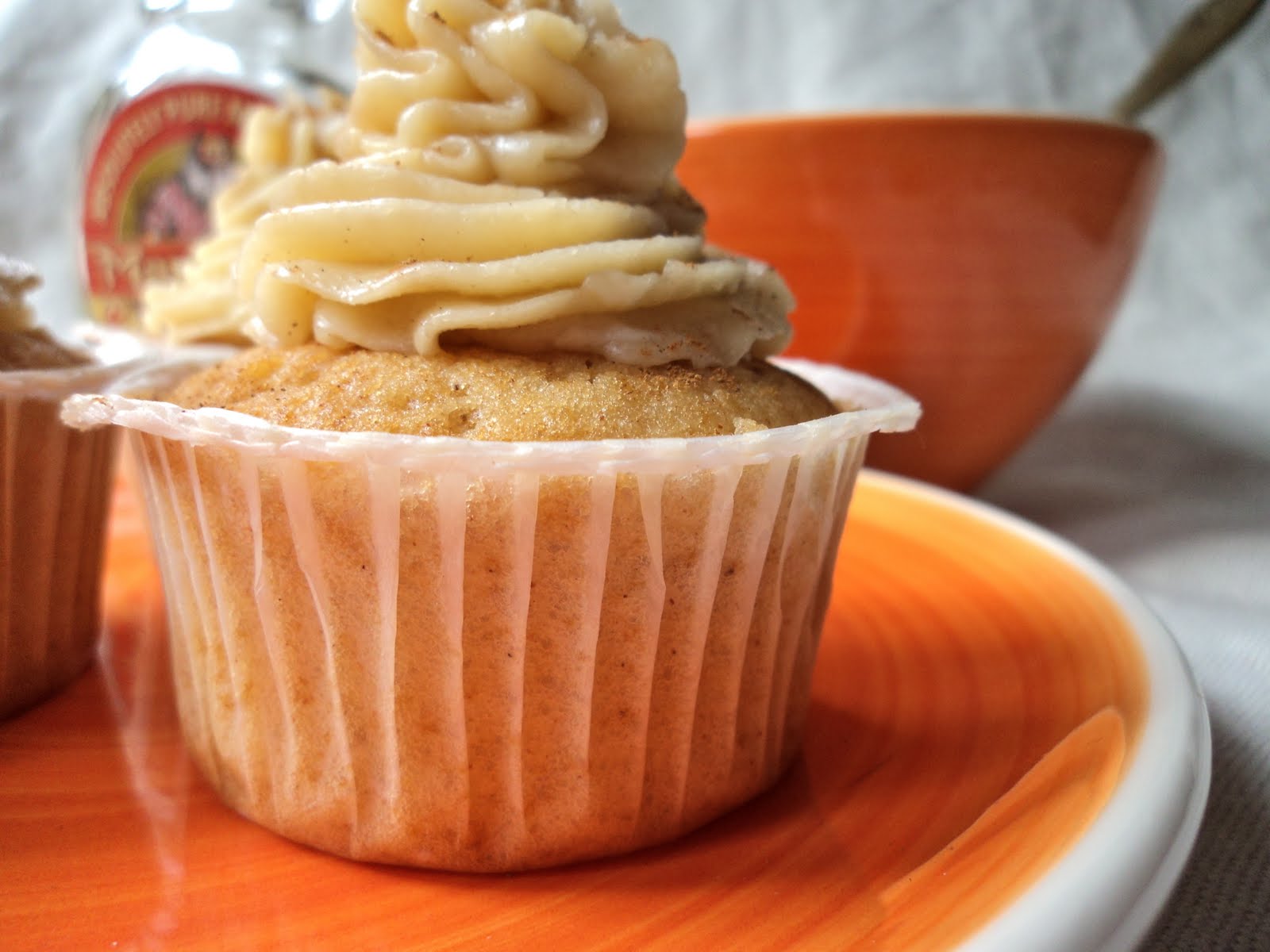 Mariola´s Cooking Therapy Maple Syrup and Cinnamon Cupcakes