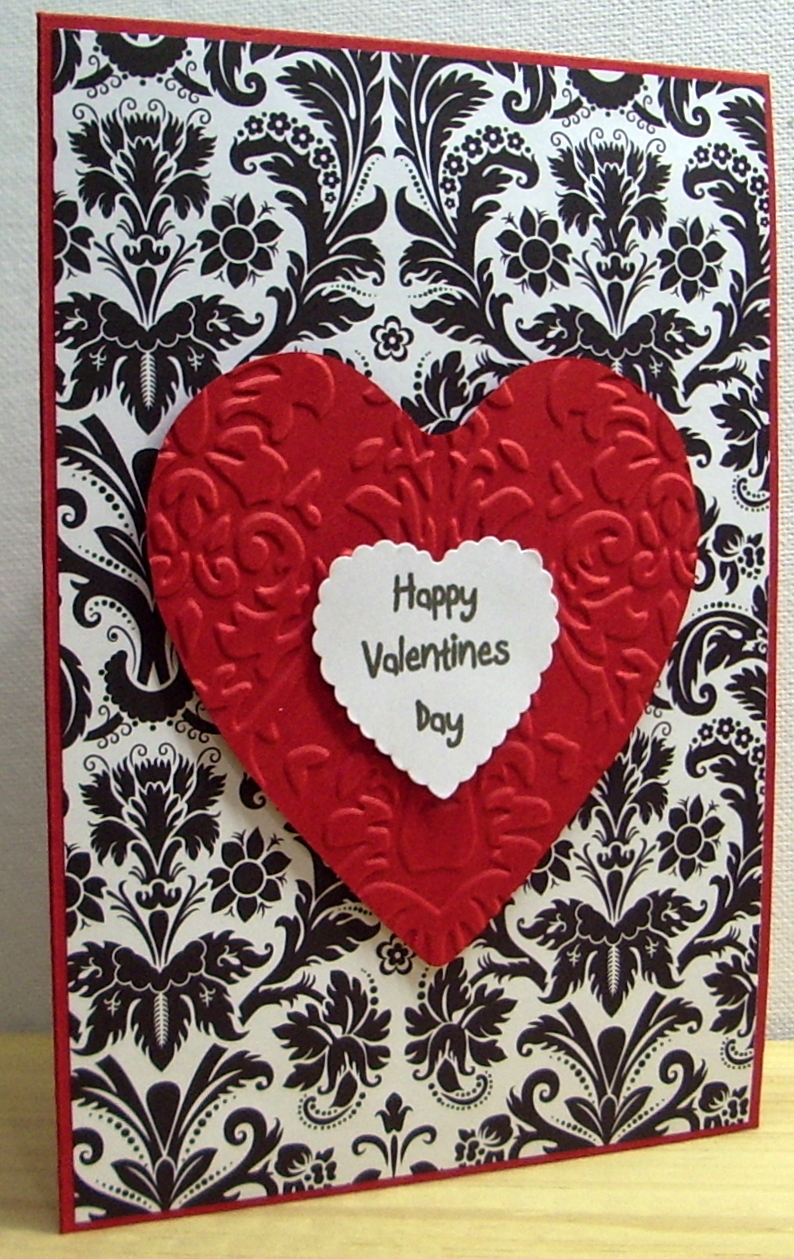 Jenfa Cards: Red Heart Valentine