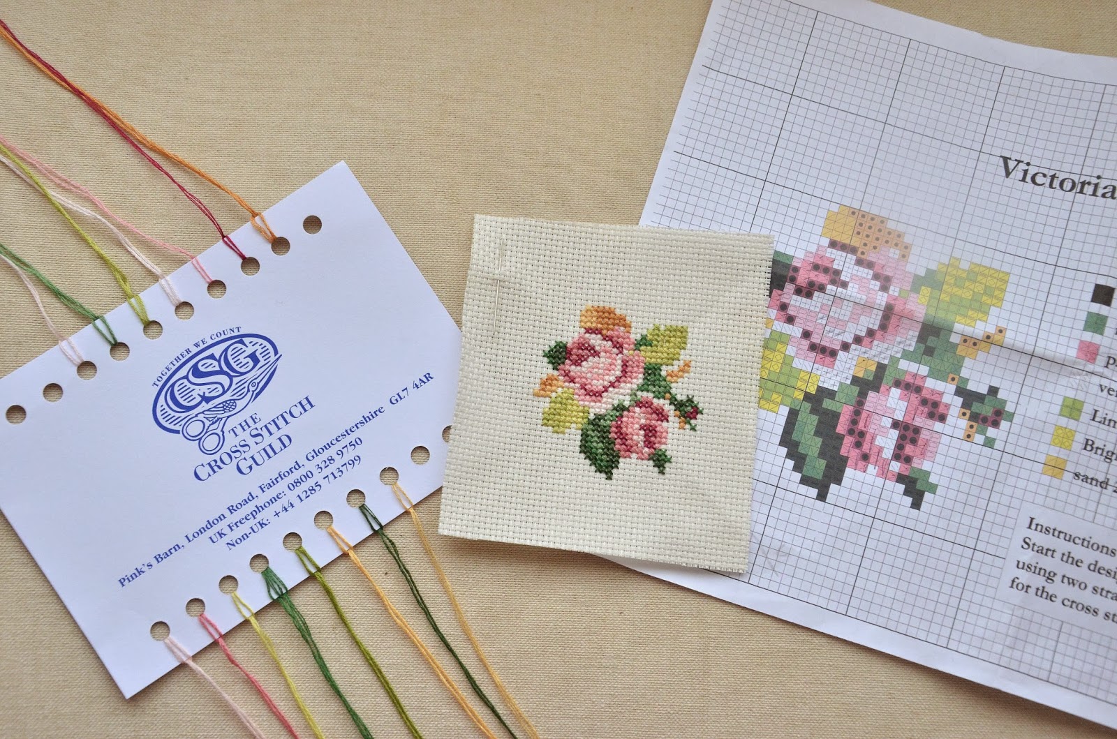 Chrissie Crafts Stitching Sunday Cross Stitch Love