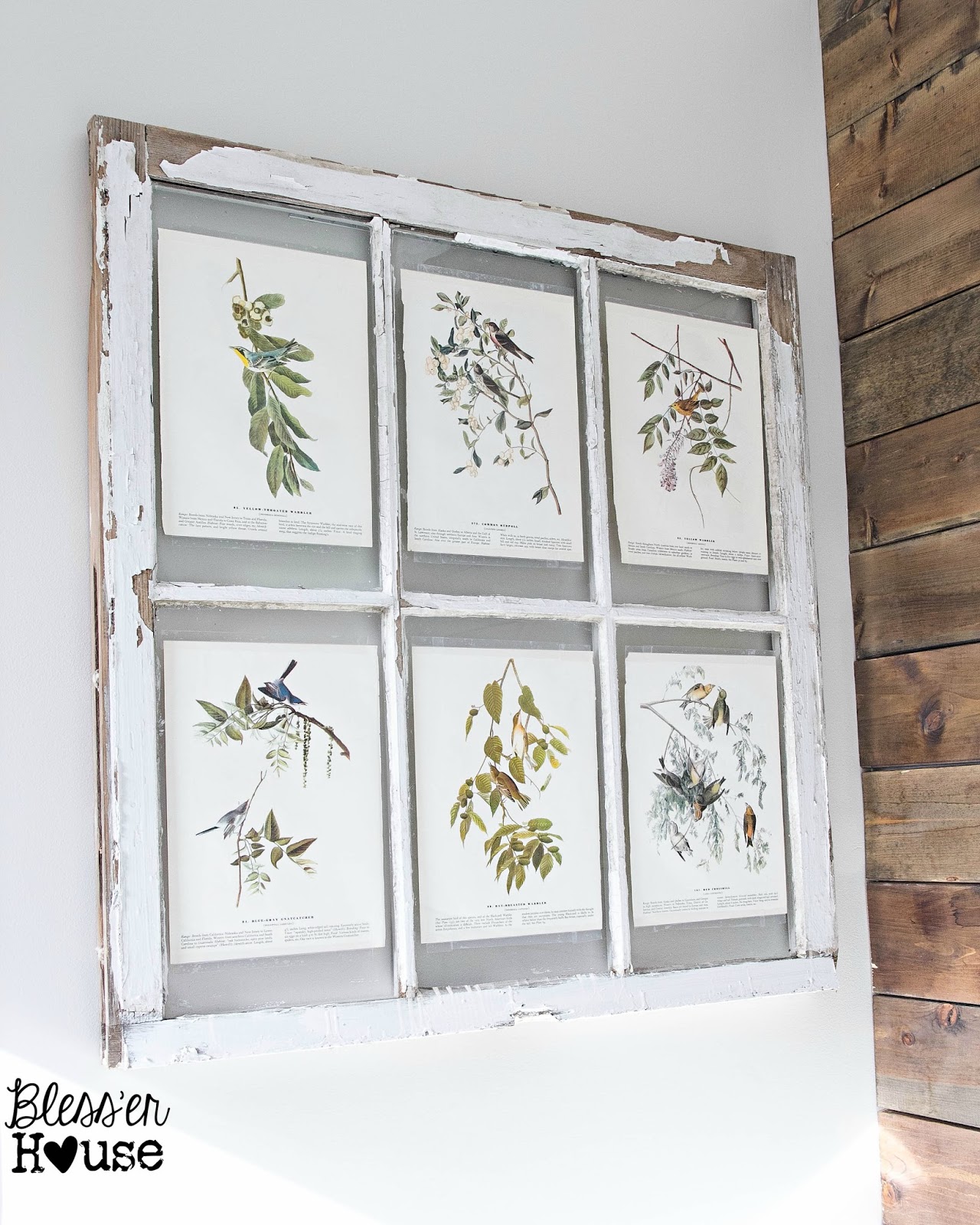 Spring Inspired Window Wall Decor Bless'er House