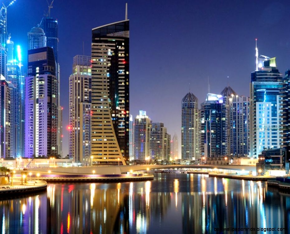 Dubai City at Night Dubai City at Night