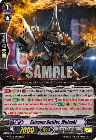 C Pack Fresh M Cardfight Vanguard x 4 Turmoil Star-vader G-BT05//072EN Zinc