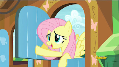Fluttershy says goodbye to her furry friends