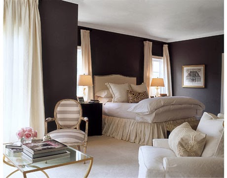 Dormitorios en color chocolate - Dormitorios colores y estilos