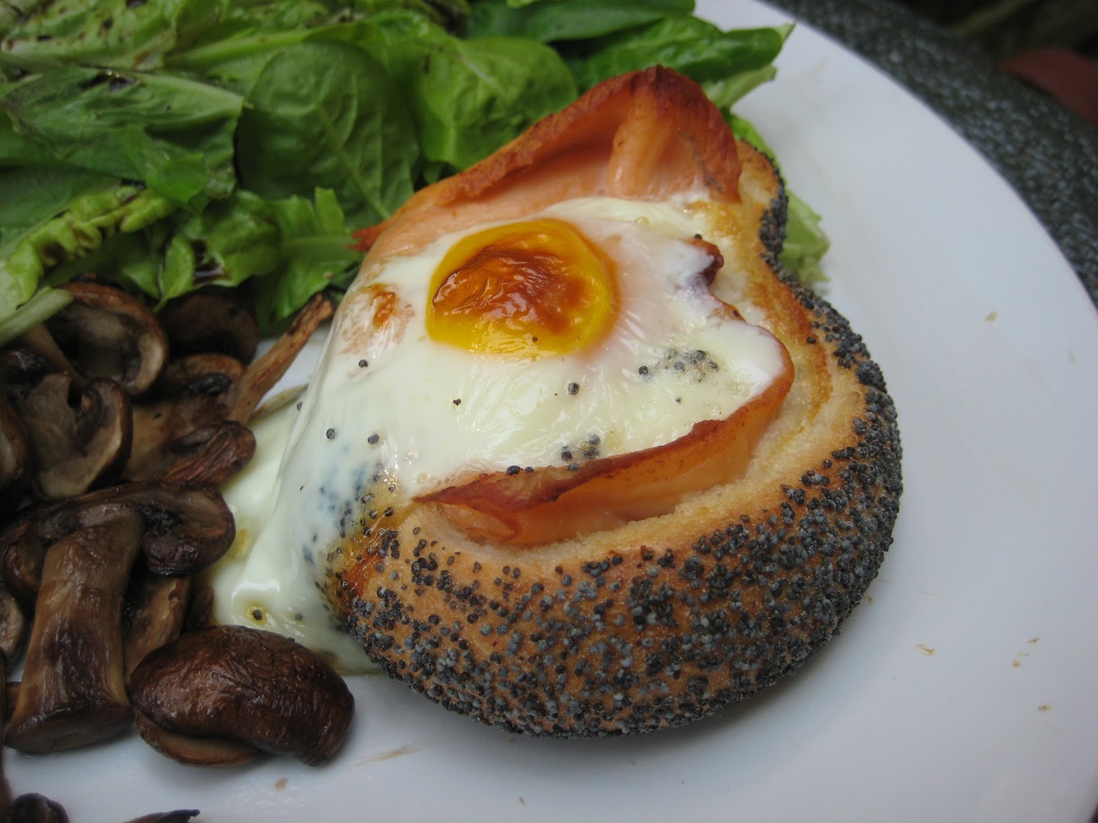 Lemon and Cheese Baked Salmon and Eggs