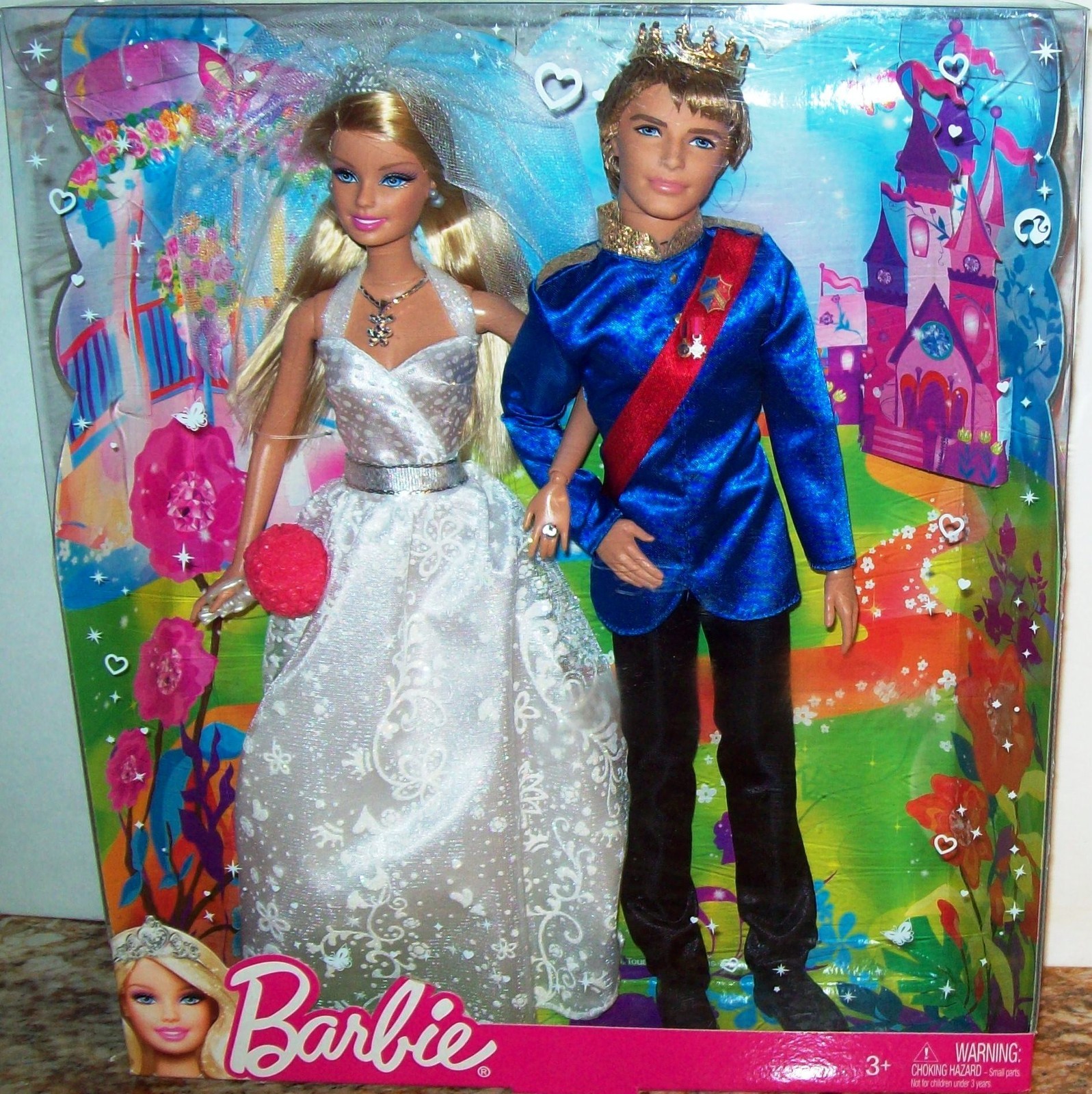 Ken Doll Barbie Fairytale Wedding Doll Set não é de 2013