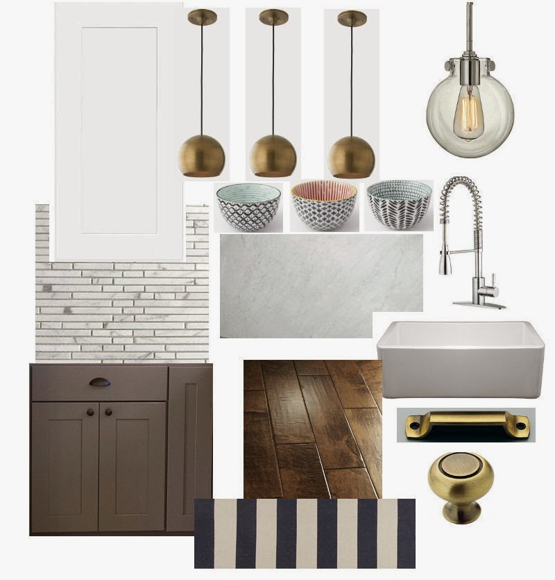 First Kitchen Inspiration Board... | Little House of Four - Creating a