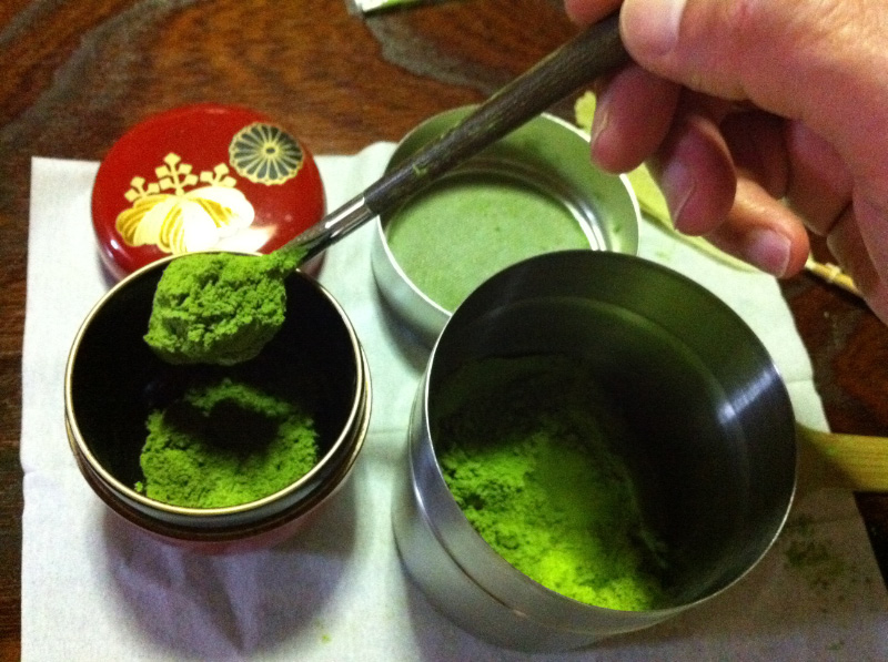 Tales of Japanese tea One of the preparations before tea lesson