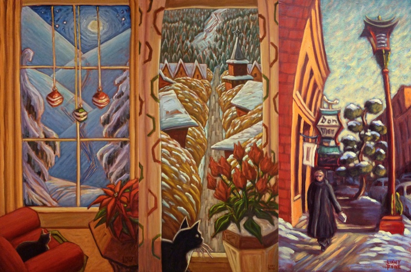 artist Linny D. Vine to Linnyland Linnyland & ART WONDERLAND