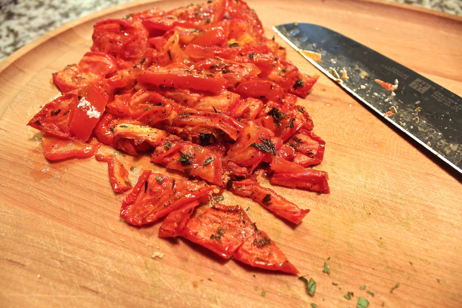 Hey, Mom! What's For Dinner? Bruschetta with OvenRoasted Tomatoes