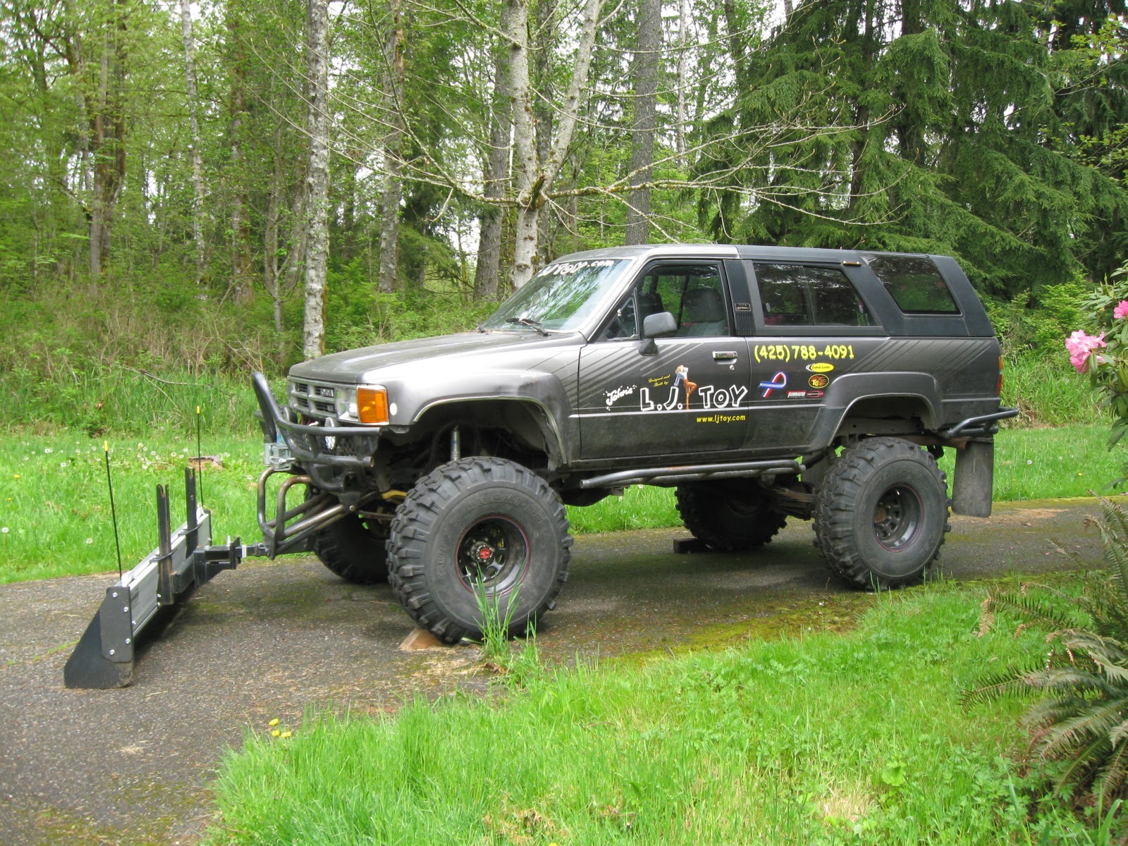 Johns Lake Joy ToY “…and the 4runner waits patiently for snow to fall