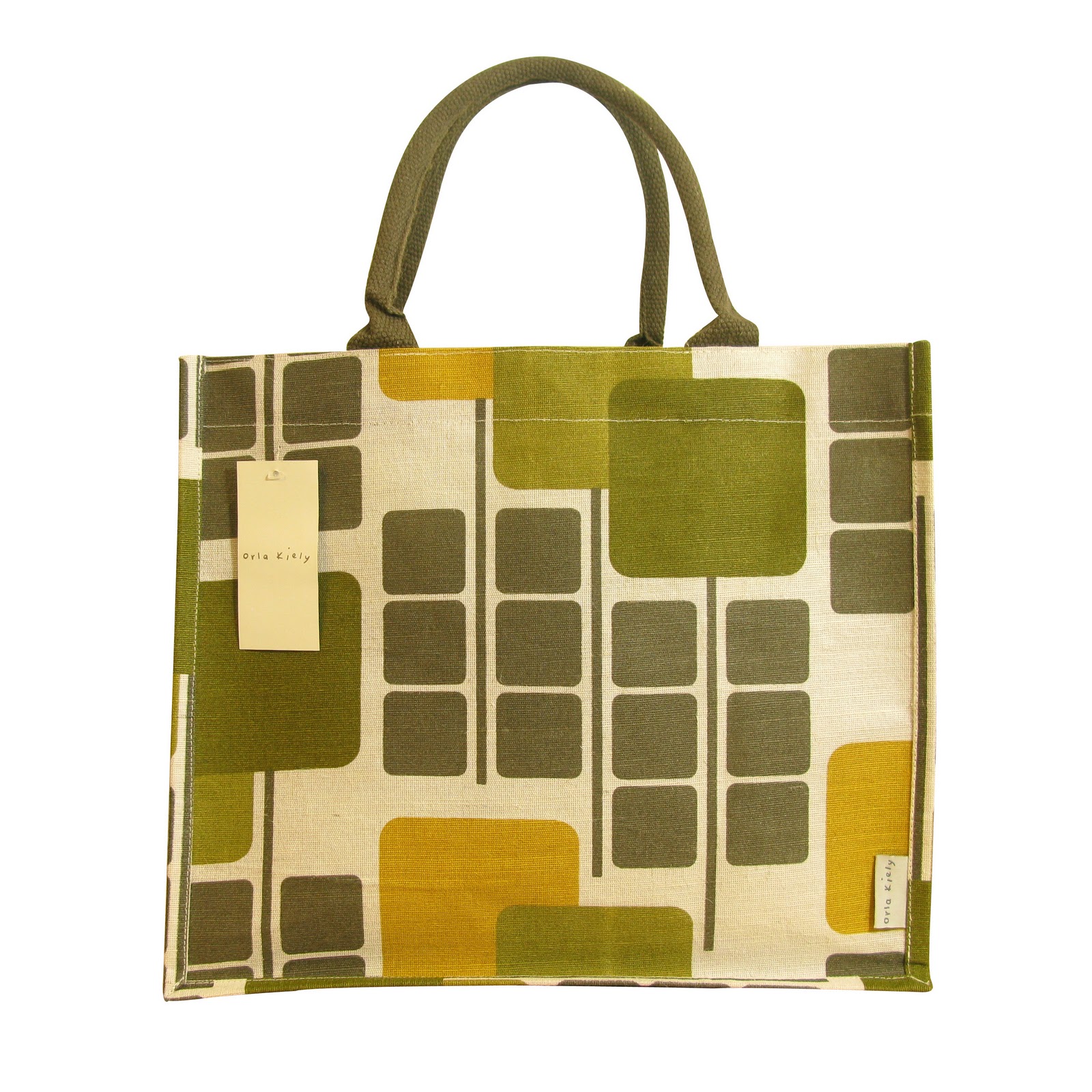 Greener Living My Orla Kiely shopper tote bag from Tesco THRIFT MY STYLE