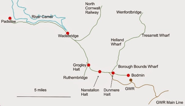 Bodmin And Wenford Railway Map Public Transport Experience: Big Bus To Bodmin [1]
