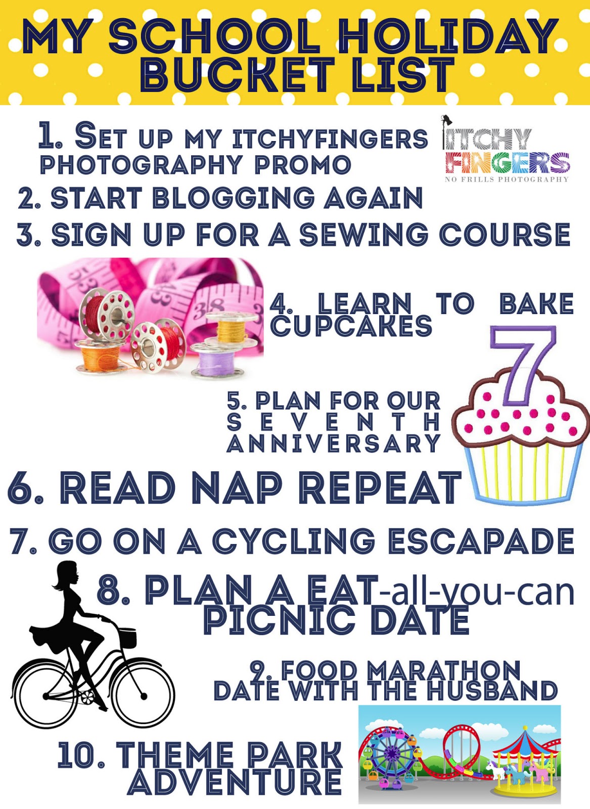 Itchy.Fingers A bucket list for the holidays must dos.