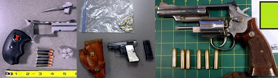 Loaded Guns Discovered in Carry-On Bags