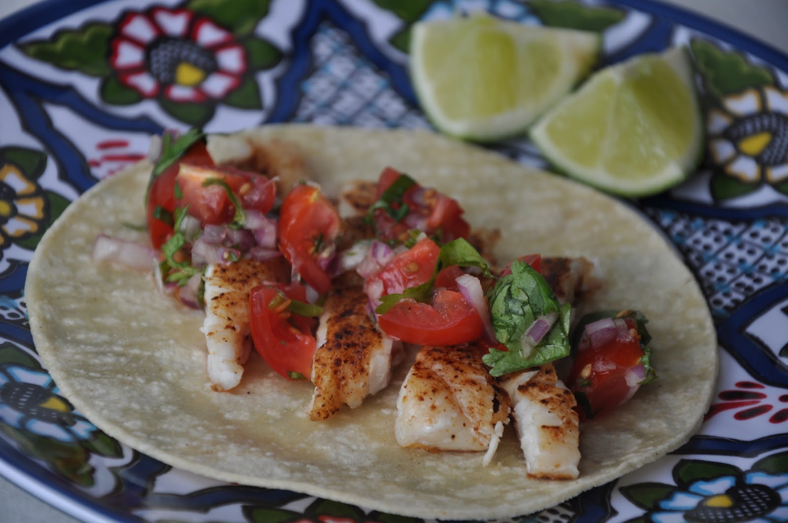 Slice of Rice Red Snapper Tacos